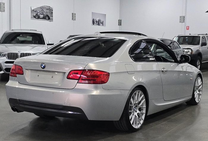 2012 BMW 3 Series 320d E92 Silver