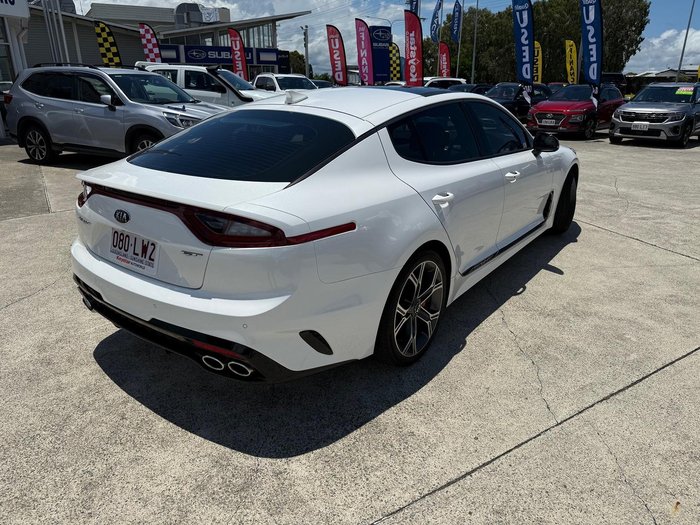 2018 Kia Stinger GT CK MY18 Snow White Pearl