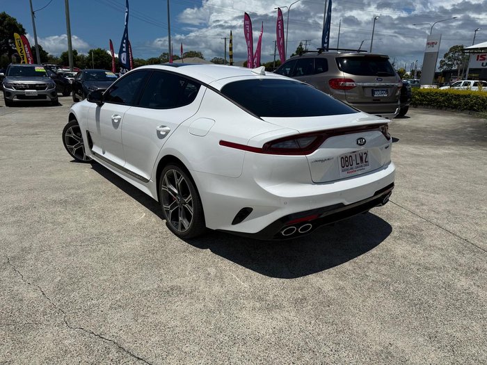 2018 Kia Stinger GT CK MY18 Snow White Pearl