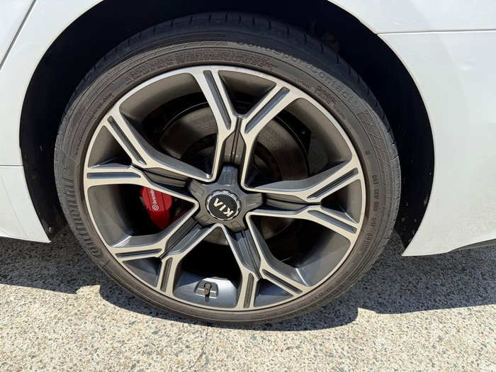 2018 Kia Stinger GT CK MY18 Snow White Pearl