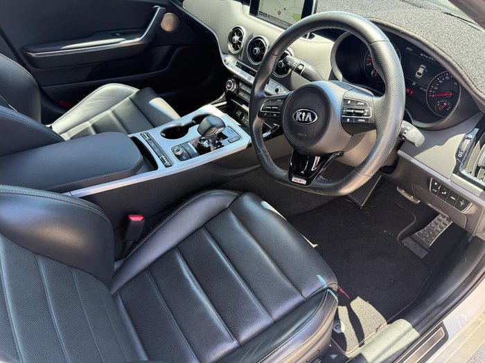 2018 Kia Stinger GT CK MY18 Snow White Pearl