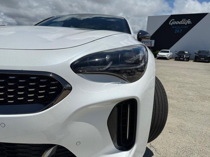 2018 Kia Stinger GT CK MY18 Snow White Pearl