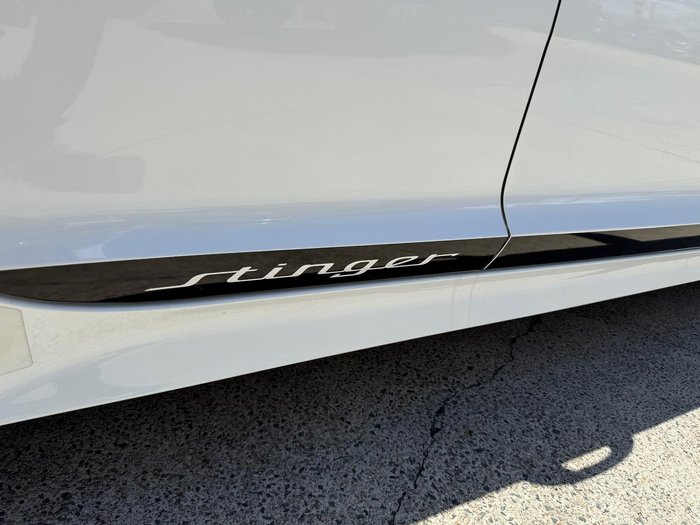 2018 Kia Stinger GT CK MY18 Snow White Pearl