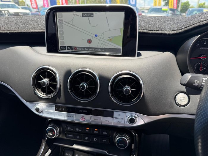2018 Kia Stinger GT CK MY18 Snow White Pearl