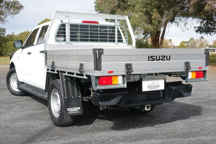 2020 Isuzu D-MAX SX MY21 4X4 Dual Range Mineral White