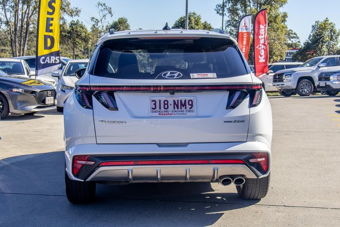 2022 Hyundai Tucson Elite N Line NX4.V1 MY22 AWD White Cream