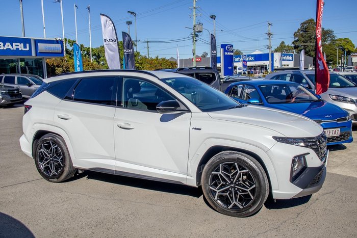 2022 Hyundai Tucson Elite N Line NX4.V1 MY22 AWD White Cream