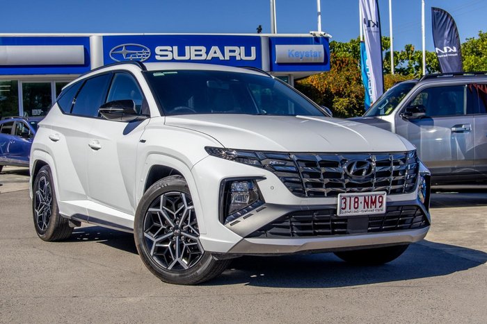 2022 Hyundai Tucson Elite N Line NX4.V1 MY22 AWD White Cream