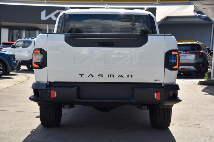 2025 Kia Tasman X-Line TK MY26 4X4 Dual Range Clear White