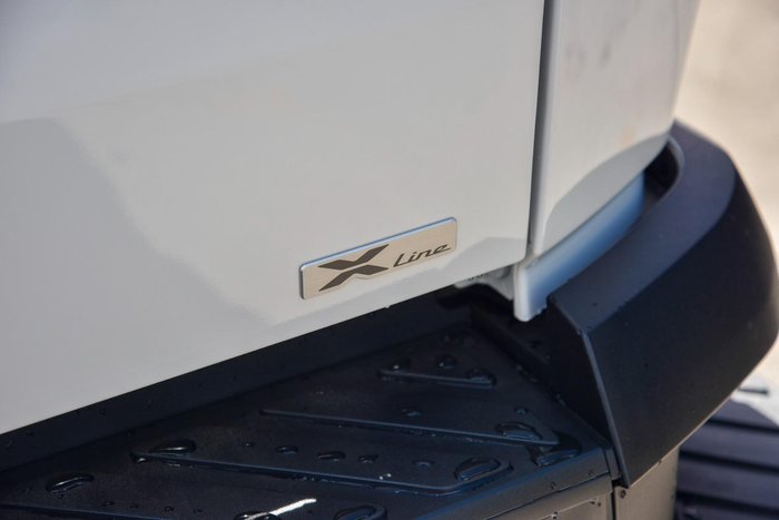 2025 Kia Tasman X-Line TK MY26 4X4 Dual Range Clear White