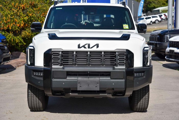 2025 Kia Tasman X-Line TK MY26 4X4 Dual Range Clear White