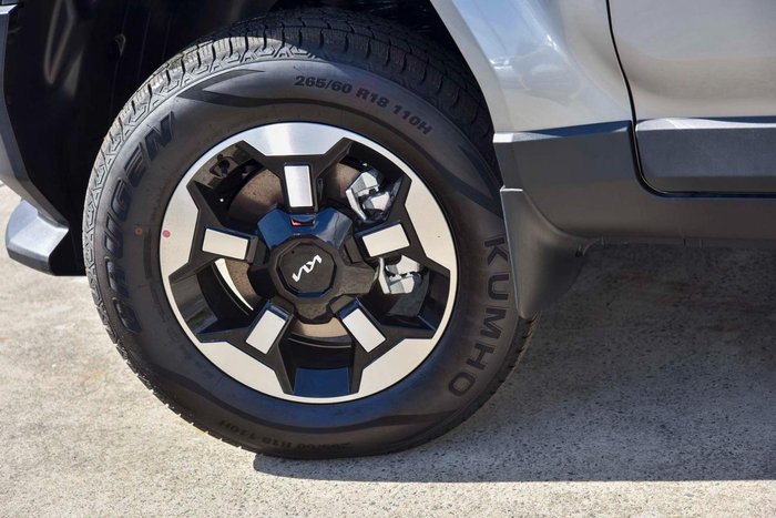 2025 Kia Tasman SX+ TK MY26 4X4 Dual Range Steel Grey