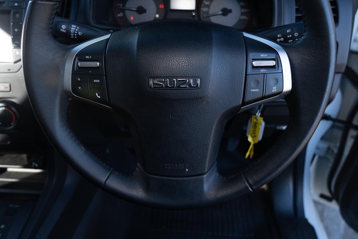 2019 Isuzu D-MAX SX MY19 4X4 Dual Range Splash White