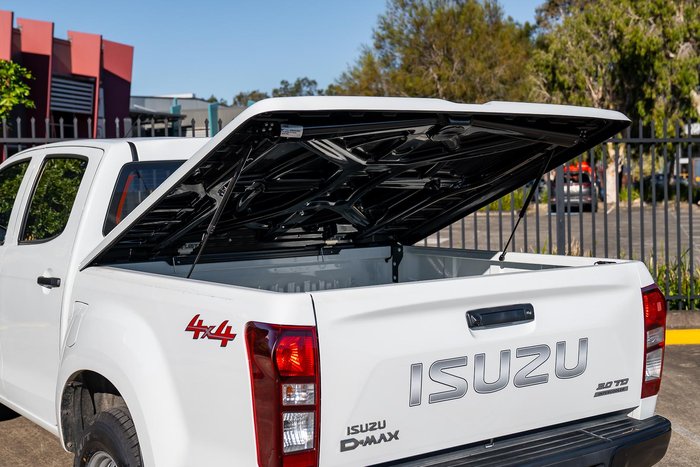2019 Isuzu D-MAX SX MY19 4X4 Dual Range Splash White