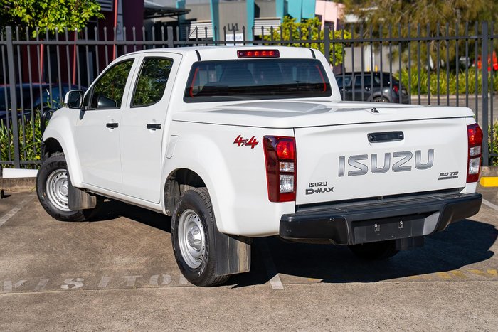 2019 Isuzu D-MAX SX MY19 4X4 Dual Range Splash White