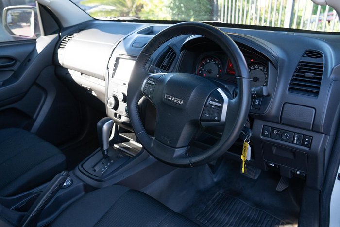 2019 Isuzu D-MAX SX MY19 4X4 Dual Range Splash White