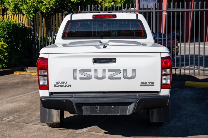 2019 Isuzu D-MAX SX MY19 4X4 Dual Range Splash White