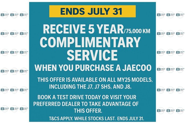 2025 Jaecoo J8 Ridge