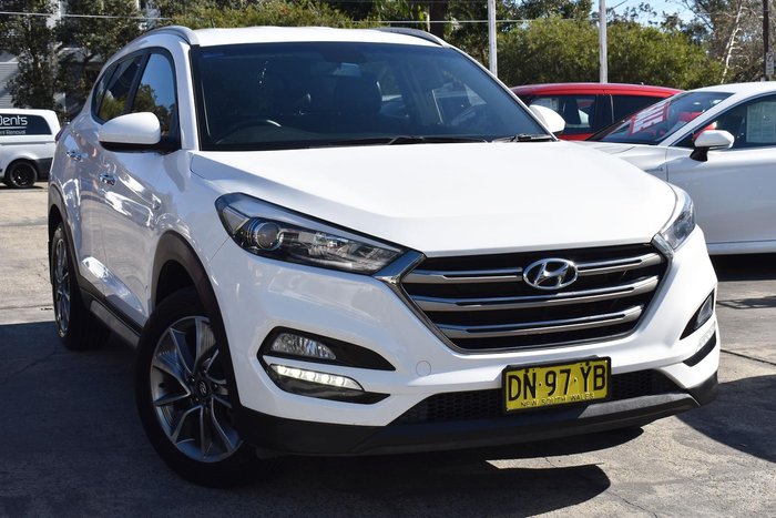 2018 Hyundai Tucson Trophy TL2 MY18 Pure White