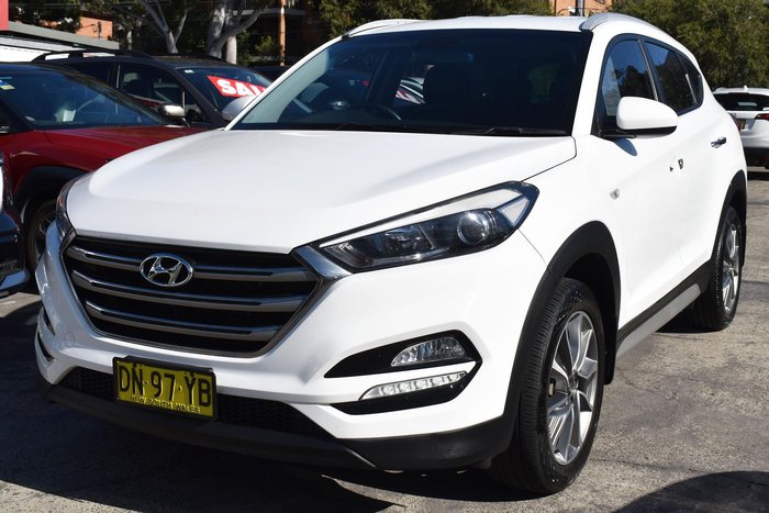 2018 Hyundai Tucson Trophy TL2 MY18 Pure White