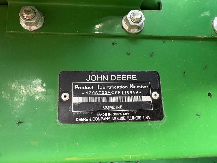 2019 John Deere S790 Green