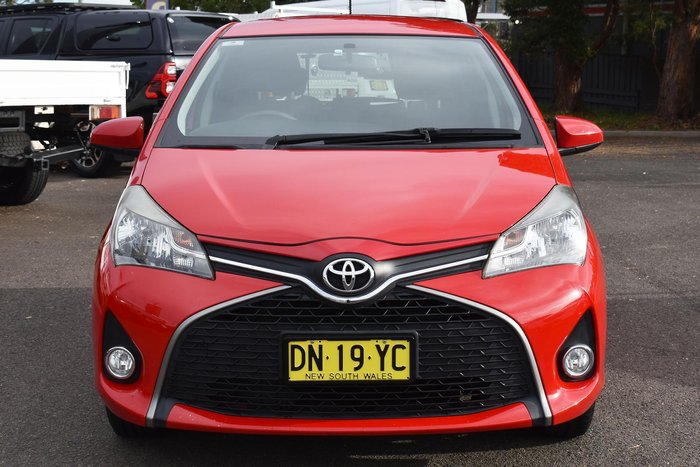 2014 Toyota Yaris SX NCP131R Cherry