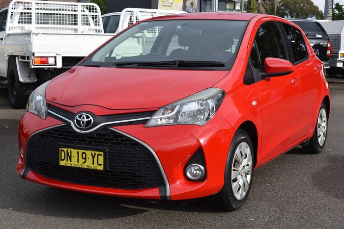 2014 Toyota Yaris SX NCP131R Cherry