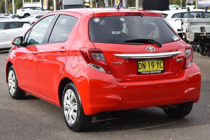 2014 Toyota Yaris SX NCP131R Cherry