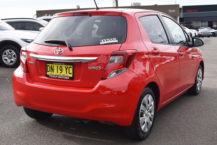 2014 Toyota Yaris SX NCP131R Cherry