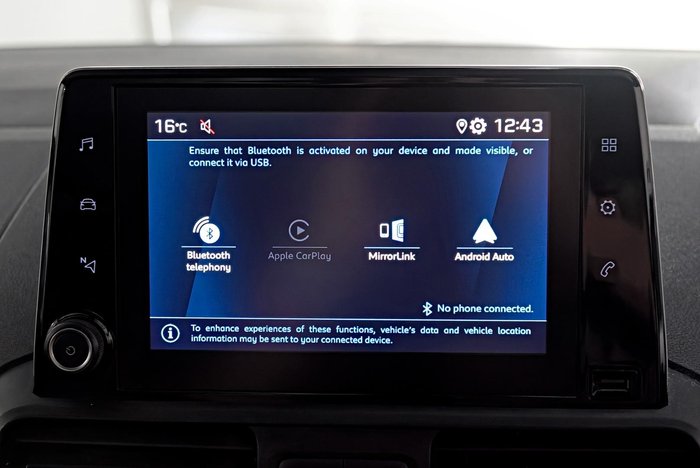 2020 Peugeot Partner 130 THP K9 MY20 Bianca White