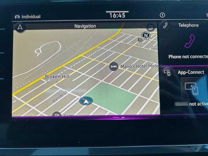 2022 Volkswagen Tiguan 162TSI R-Line 5N MY22 Four Wheel Drive Nightshade Blue
