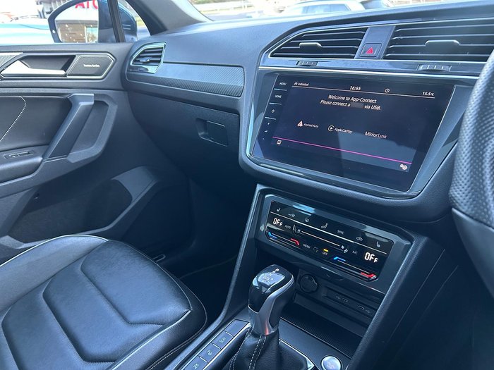2022 Volkswagen Tiguan 162TSI R-Line 5N MY22 Four Wheel Drive Nightshade Blue