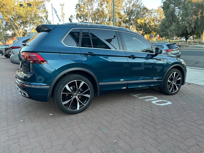 2022 Volkswagen Tiguan 162TSI R-Line 5N MY22 Four Wheel Drive Nightshade Blue