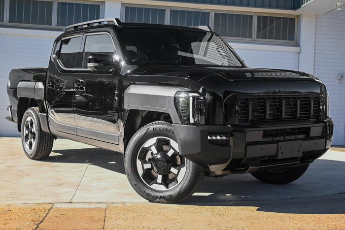 2025 Kia Tasman X-Line TK MY26 4X4 Dual Range Aurora Black