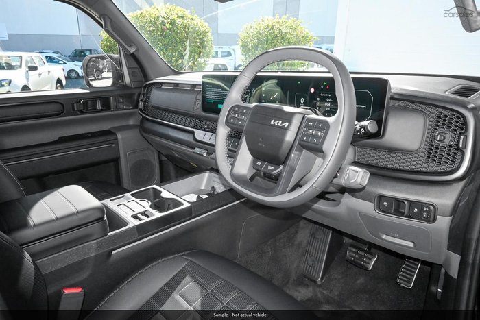 2025 Kia Tasman X-Line TK MY26 4X4 Dual Range Aurora Black