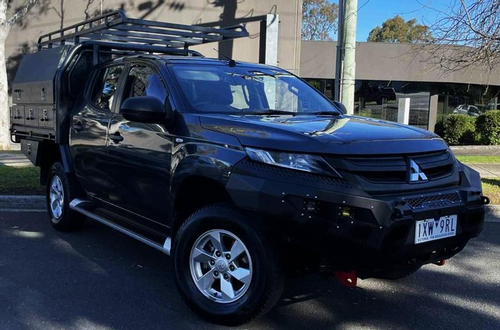 2021 Mitsubishi Triton GLX+ MR MY21 4X4 Dual Range Graphite Grey