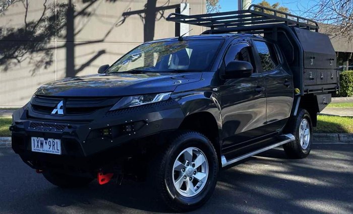 2021 Mitsubishi Triton GLX+ MR MY21 4X4 Dual Range Graphite Grey
