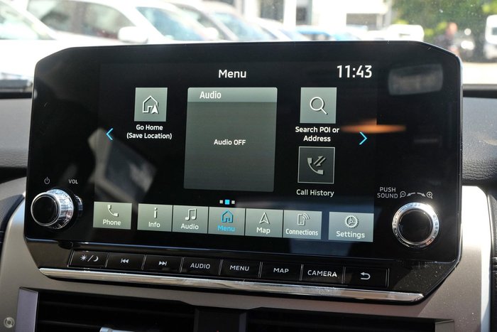 2025 Mitsubishi Triton GLS MV MY25 4X4 Dual Range White