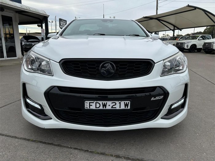 2015 Holden Ute SS V Redline VF Series II MY16 Heron White