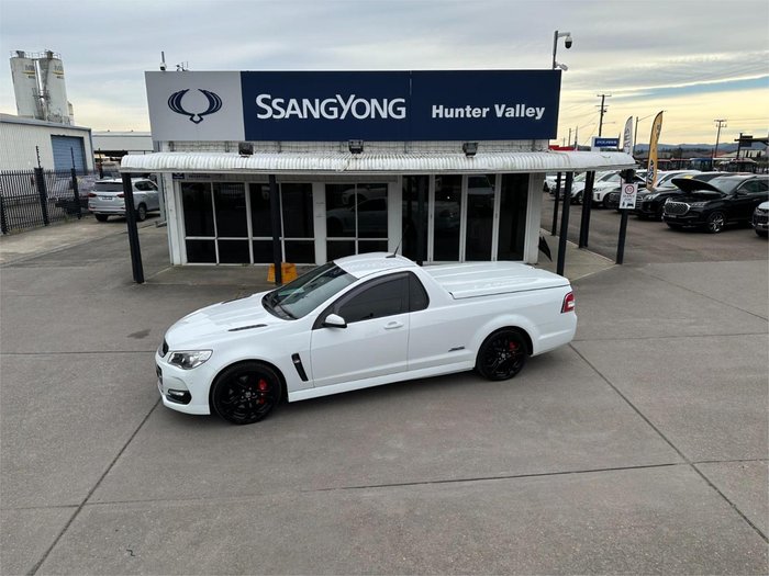 2015 Holden Ute SS V Redline VF Series II MY16 Heron White