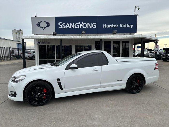 2015 Holden Ute SS V Redline VF Series II MY16 Heron White