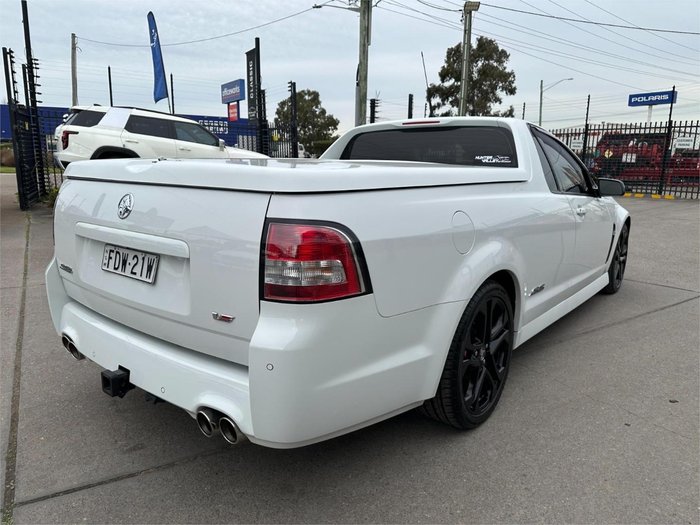 2015 Holden Ute SS V Redline VF Series II MY16 Heron White