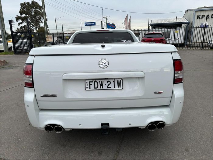 2015 Holden Ute SS V Redline VF Series II MY16 Heron White