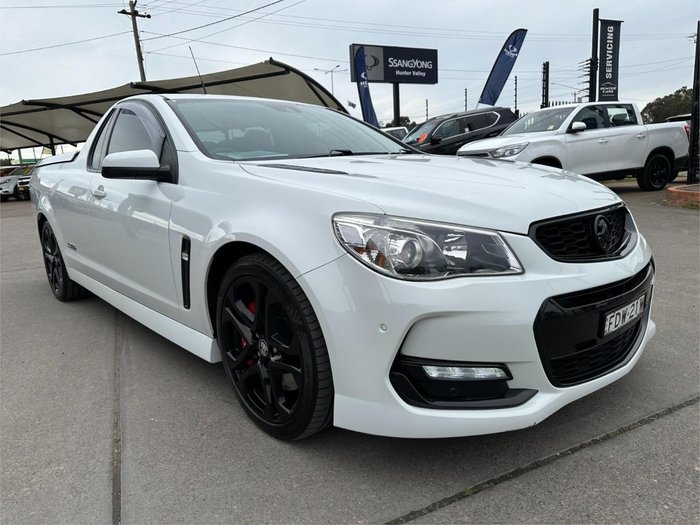 2015 Holden Ute SS V Redline VF Series II MY16 Heron White