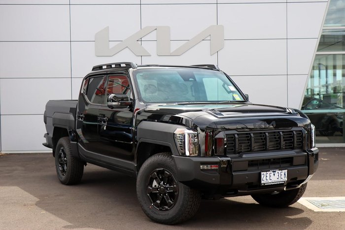 2025 Kia Tasman X-Pro TK MY26 4X4 Dual Range Aurora Black