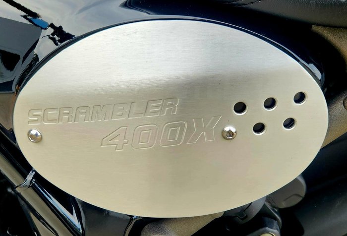 2023 Triumph Scrambler 400 X Scrambler Green