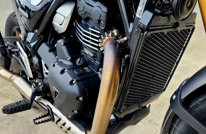 2023 Triumph Scrambler 400 X Scrambler Green
