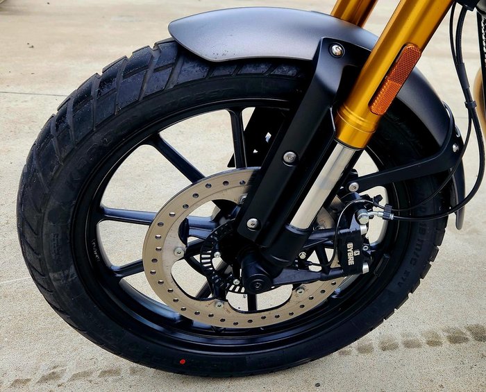 2023 Triumph Scrambler 400 X Scrambler Green