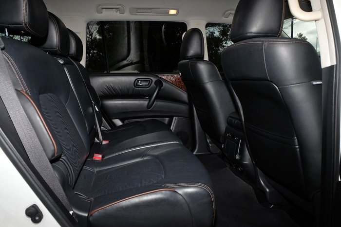 2023 Nissan Patrol Ti Y62 MY22 4X4 Dual Range Moonstone White