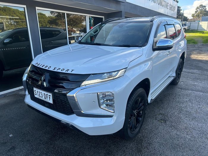 2024 Mitsubishi Pajero Sport GSR QF MY23 4X4 Dual Range White Diamond